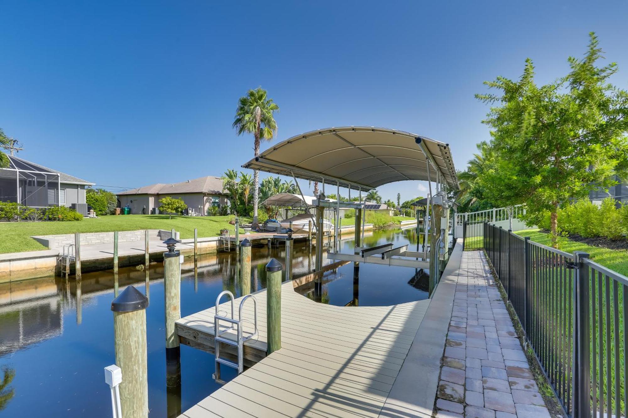 Gorgeous Cape Coral Getaway With Gulf Access! Villa Exterior photo